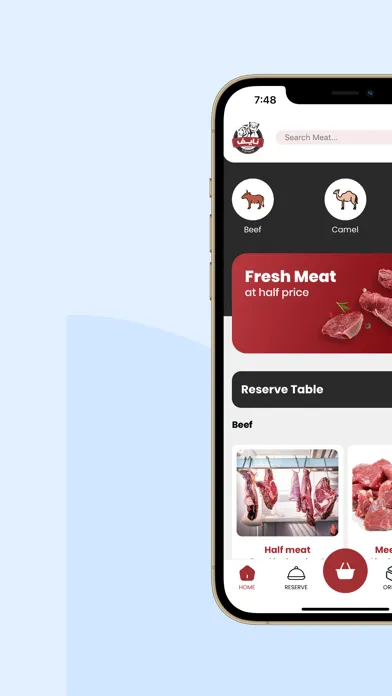 Naif Meat App Screenshots
