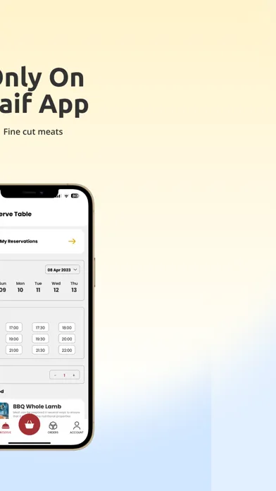 Naif Meat App Screenshots