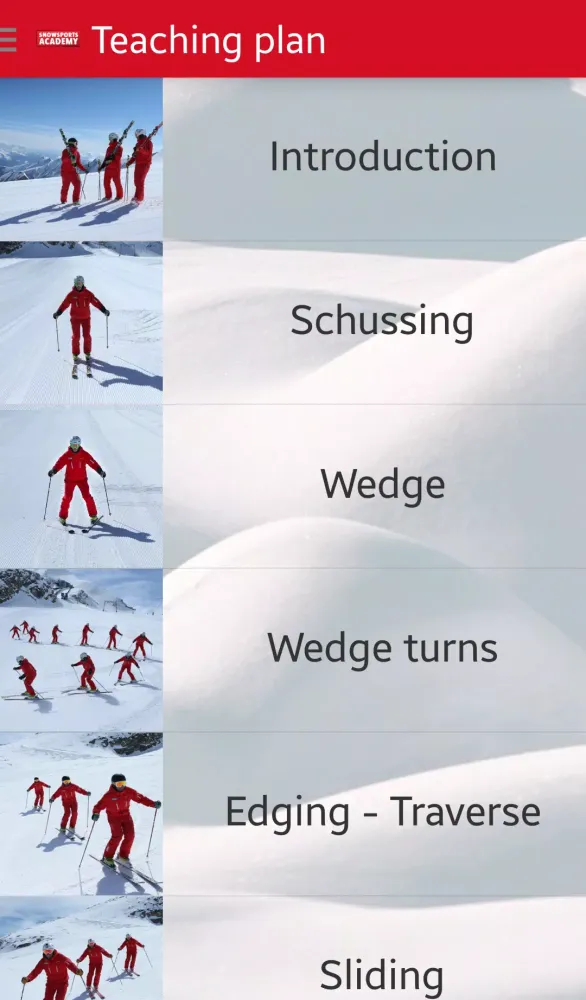 Snowsports Academy 스크린샷