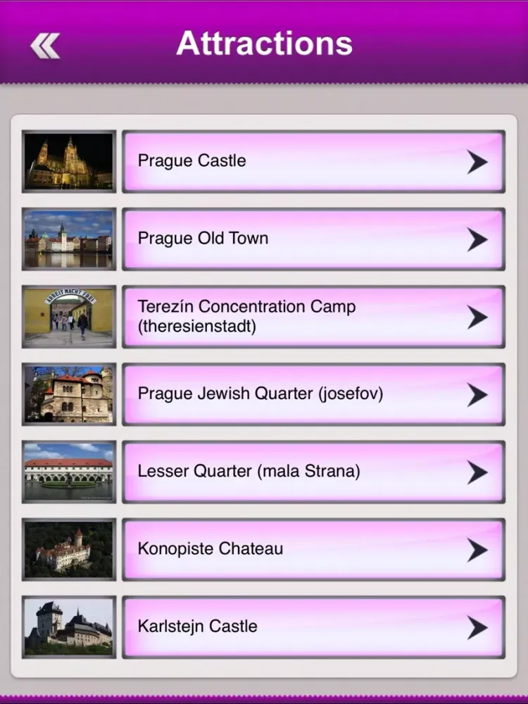 Czech Republic Tourism Guide iPad  스크린샷