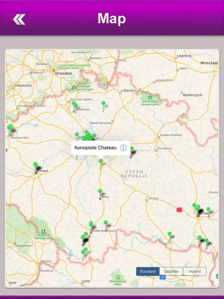 Czech Republic Tourism Guide iPad  스크린샷