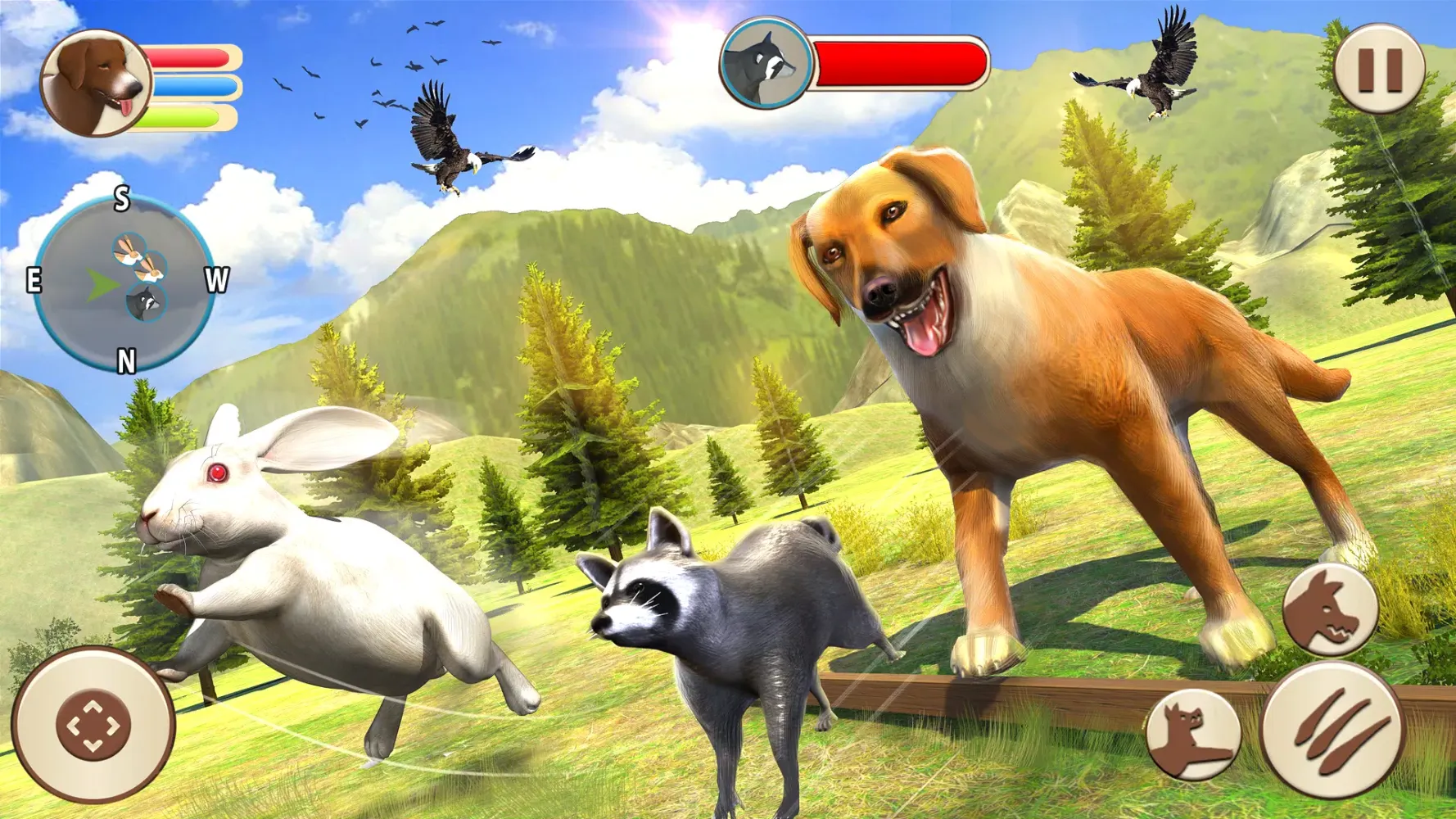 Dog Family Sim Animal Games Screenshots