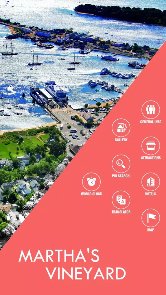 Tangkapan skrin Martha's Vineyard Offline Travel Guide