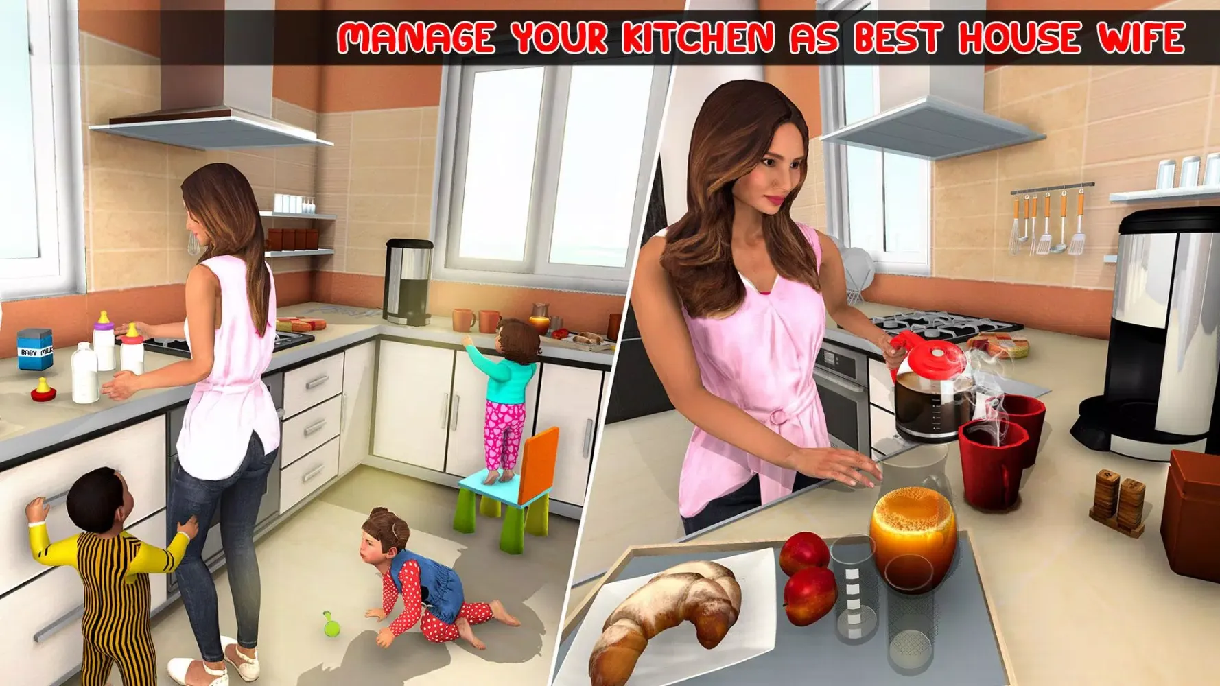 Mother Simulator Triplet Baby应用截图