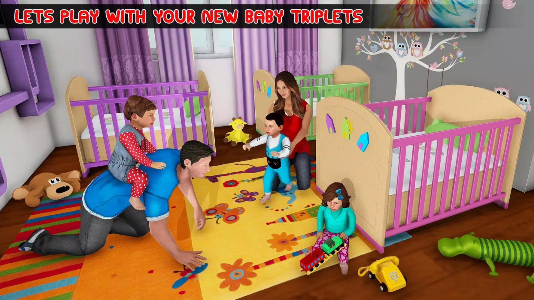 Mother Simulator Triplet Baby应用截图