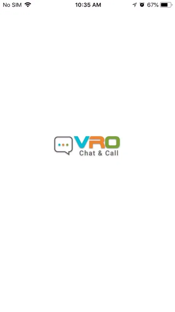 Tangkapan layar VRO Chat and Call