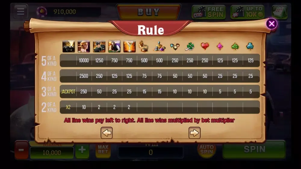 Tangkapan layar Naga Slots - Big Win Game Card