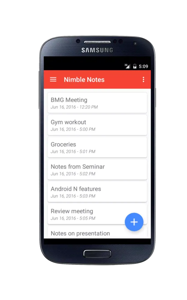 Nimble Notes Screenshots