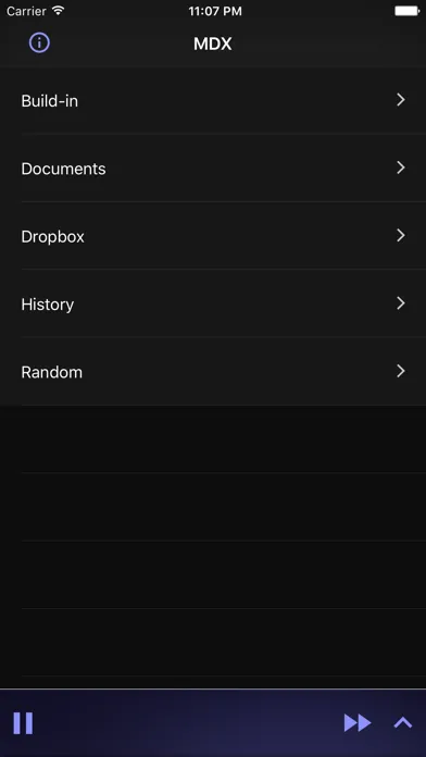 تصاویر MDX Player