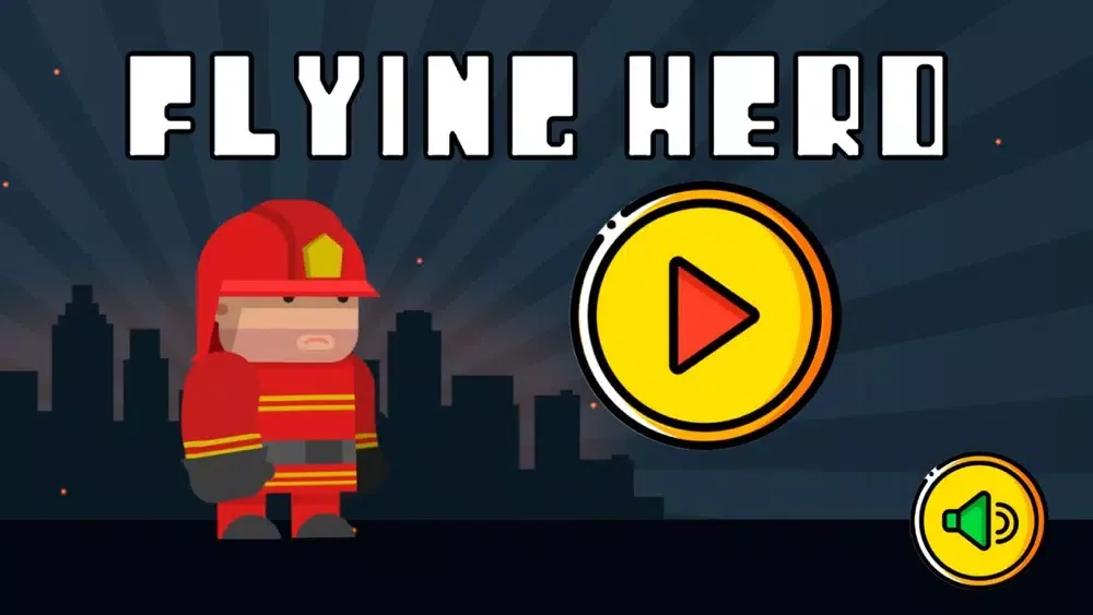 Capturas de pantalla de Flying Hero: City on fire
