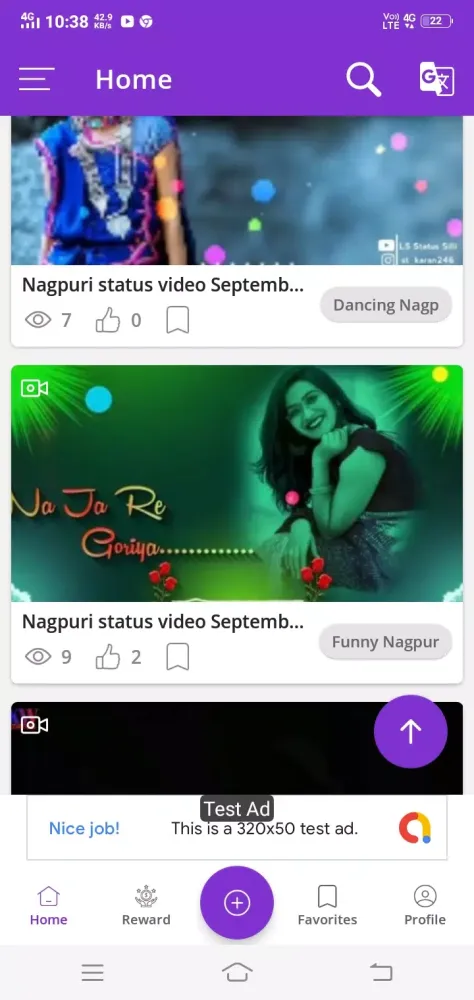 Capturas de pantalla de Nagpuri & Cg Status Video 2024