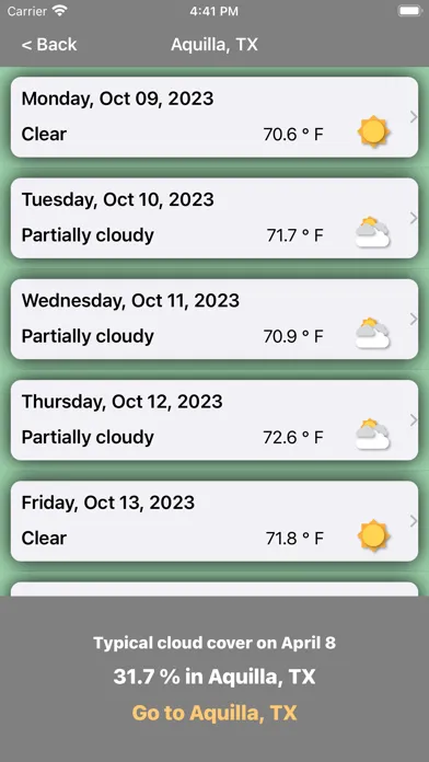 Capturas de tela do Eclipse Run