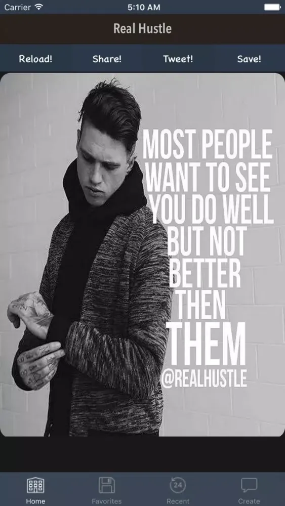 The Real Hustle - 10,000 Quotes应用截图