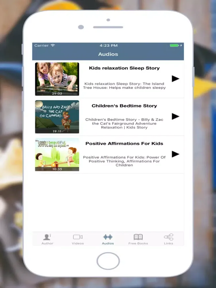 Bedtime Meditations iPad 应用截图