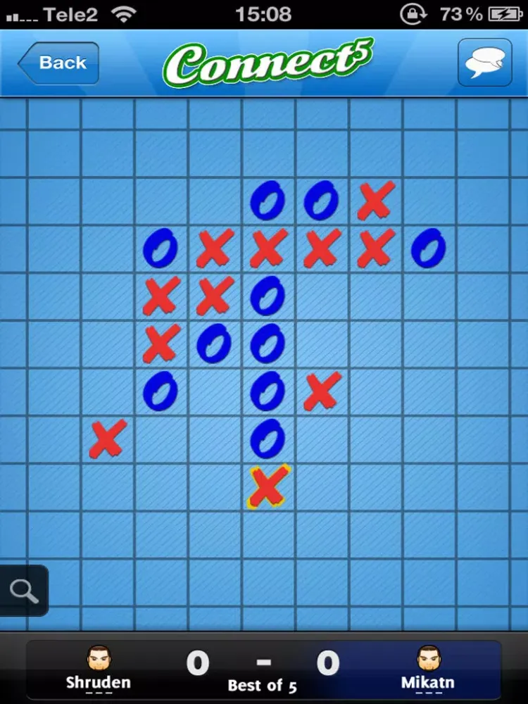 Connect5 With Pals iPad  스크린샷