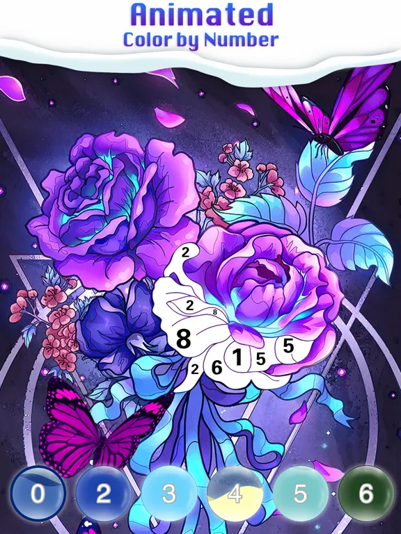 Color Live - Color by Number iPad  Screenshots