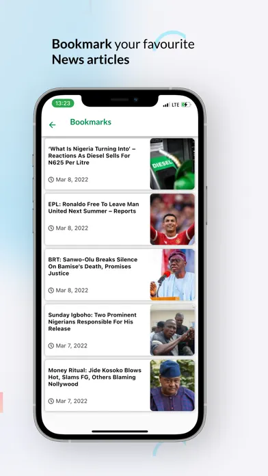 Capturas de tela do Naija News: Nigeria News Today