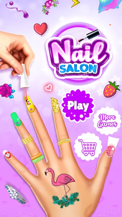 Zrzuty ekranu Nail Salon - nail polish games