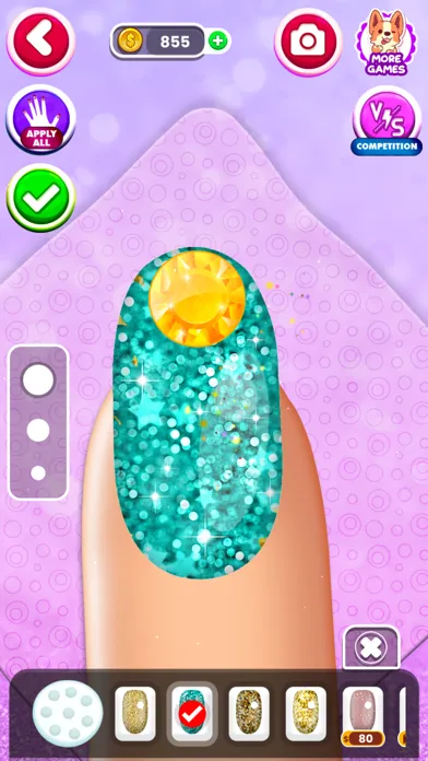 Zrzuty ekranu Nail Salon - nail polish games