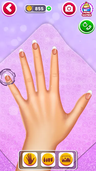 Zrzuty ekranu Nail Salon - nail polish games