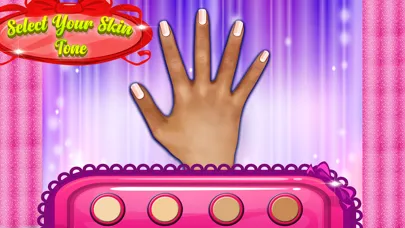 Captures d'écran de Girls Nail Art Salon