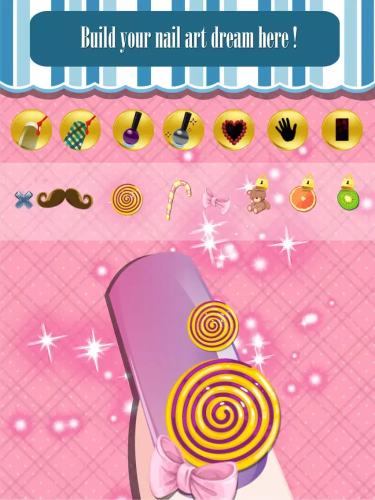 Tangkapan skrin Acapella Nail Fancy iPad 