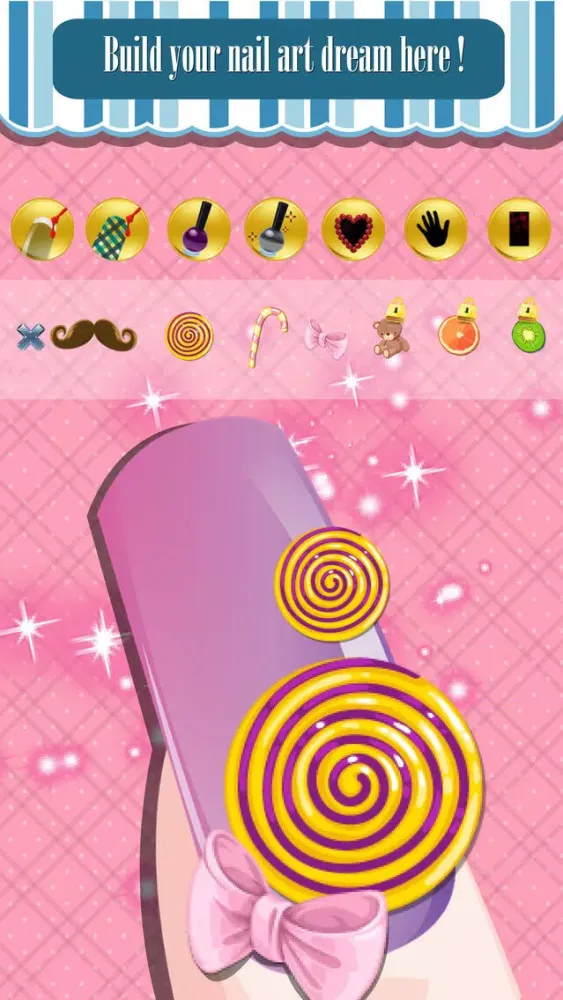 Tangkapan skrin Acapella Nail Fancy