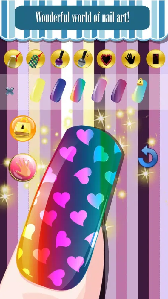 Tangkapan skrin Acapella Nail Fancy