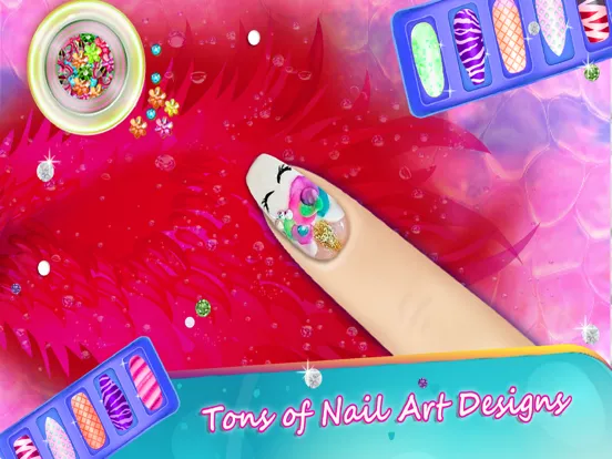 Tangkapan layar Fashion Nail Art Salon Games iPad 