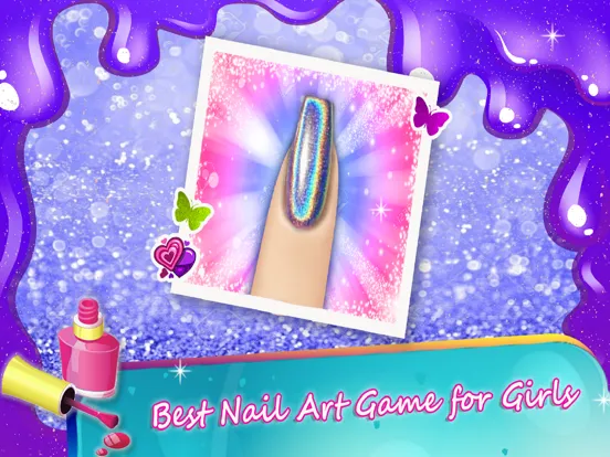 Tangkapan layar Fashion Nail Art Salon Games iPad 