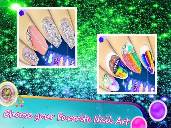 Tangkapan layar Fashion Nail Art Salon Games iPad 