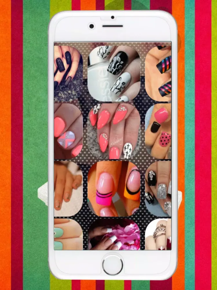 Captures d'écran de Nails Art & Design (best examples how girls and women can decor nails art fashion at home salon) free game iPad 