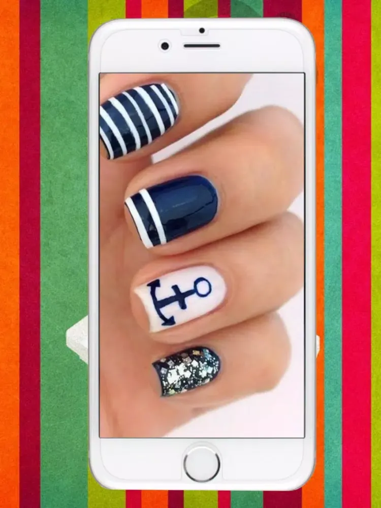 Captures d'écran de Nails Art & Design (best examples how girls and women can decor nails art fashion at home salon) free game iPad 