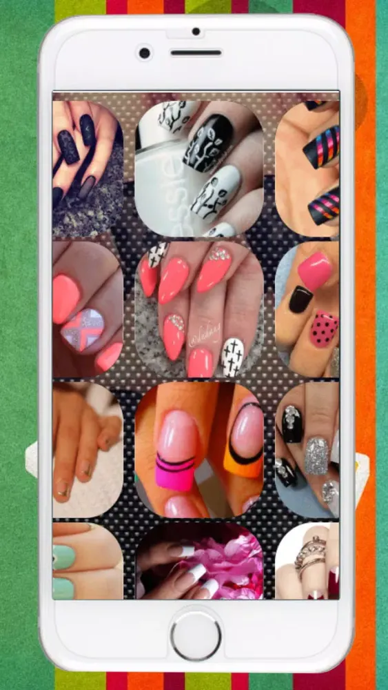 Captures d'écran de Nails Art & Design (best examples how girls and women can decor nails art fashion at home salon) free game