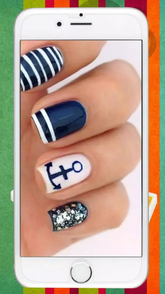 Captures d'écran de Nails Art & Design (best examples how girls and women can decor nails art fashion at home salon) free game