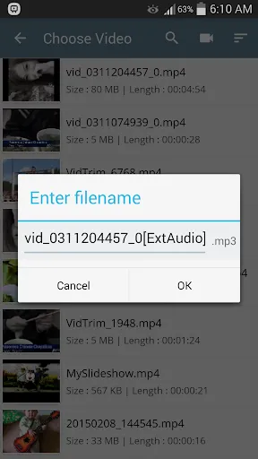 Easy Video Cutter 스크린샷