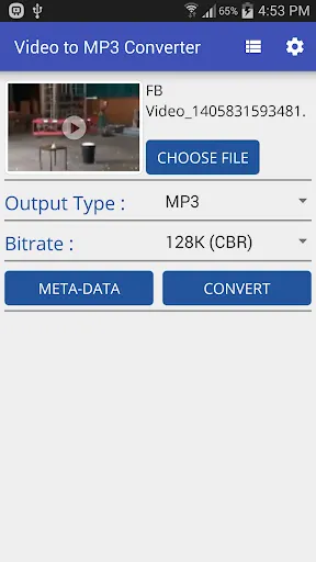 Video to MP3 Converter应用截图