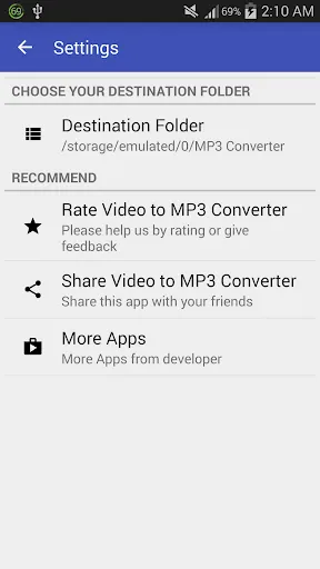 Video to MP3 Converter应用截图