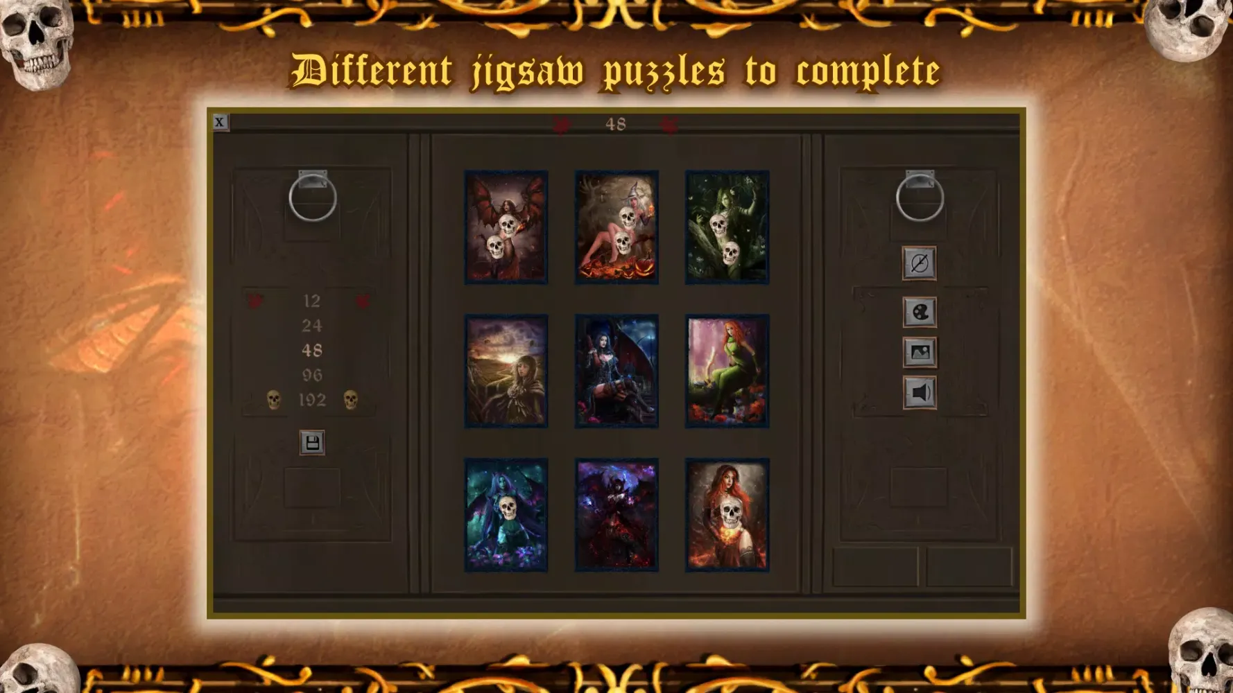 Tangkapan layar Dark Fantasy