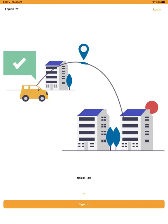 Naizak Taxi iPad  سکرین شاٹس