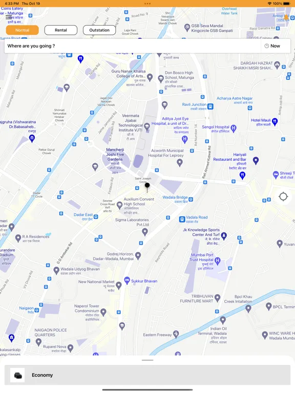 Naizak Taxi iPad  سکرین شاٹس