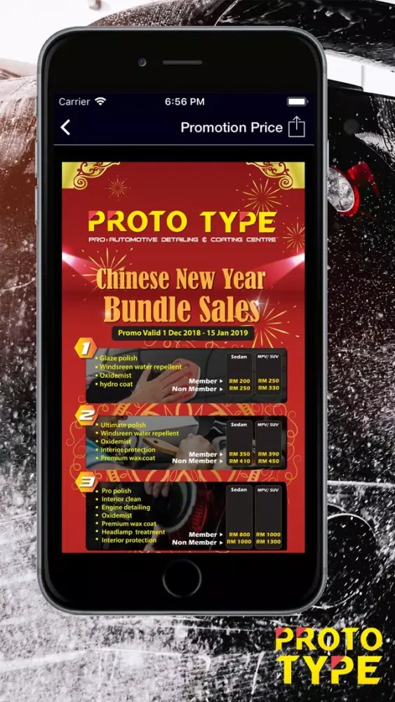 Captures d'écran de Proto Type Detailing