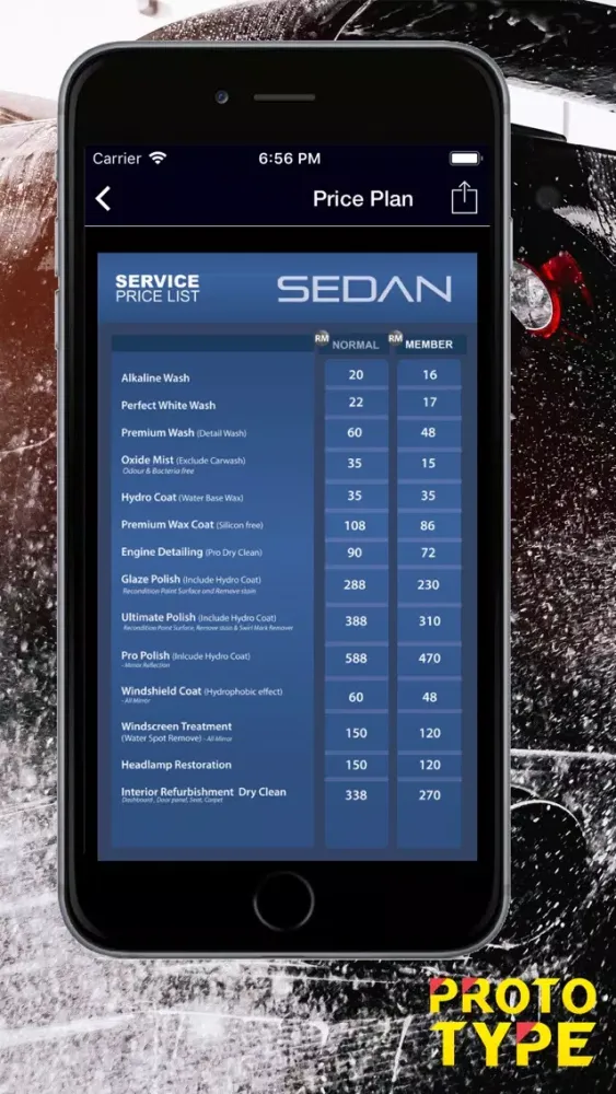 Captures d'écran de Proto Type Detailing