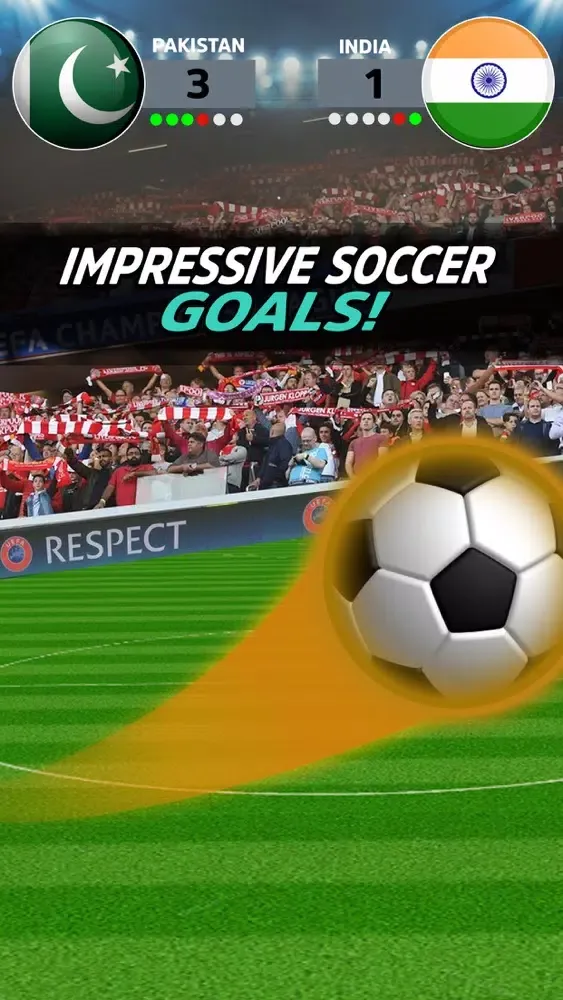 Ảnh chụp màn hình của Football Star : Soccer Games