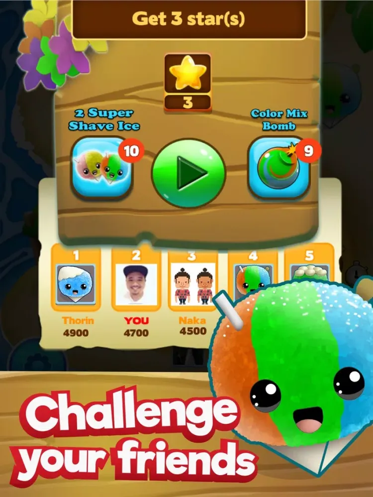 Capturas de tela do Aloha Shaved Ice iPad 
