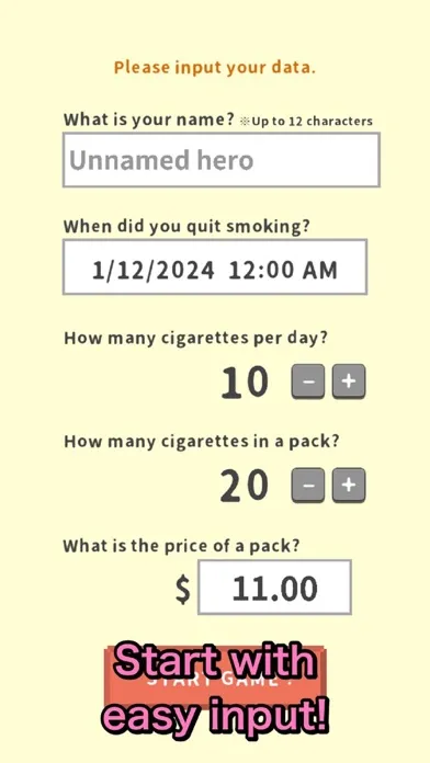 Quit Smoking Hero - Stop Now! スクリーンショット