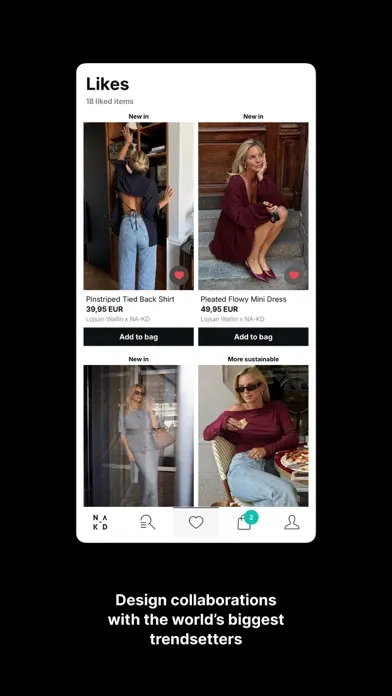 Capturas de tela do NA-KD - Shop Fashion Online