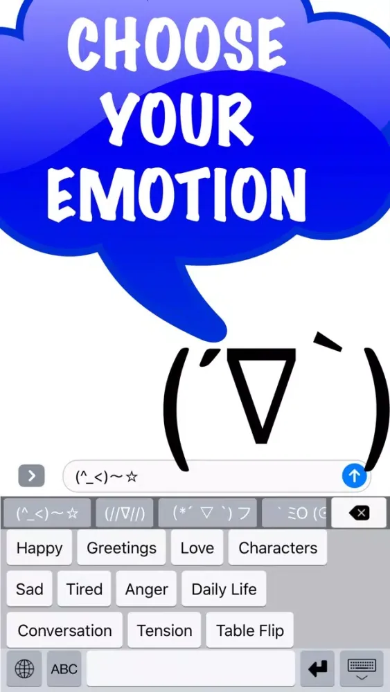 Ảnh chụp màn hình của Mood Keyboard
