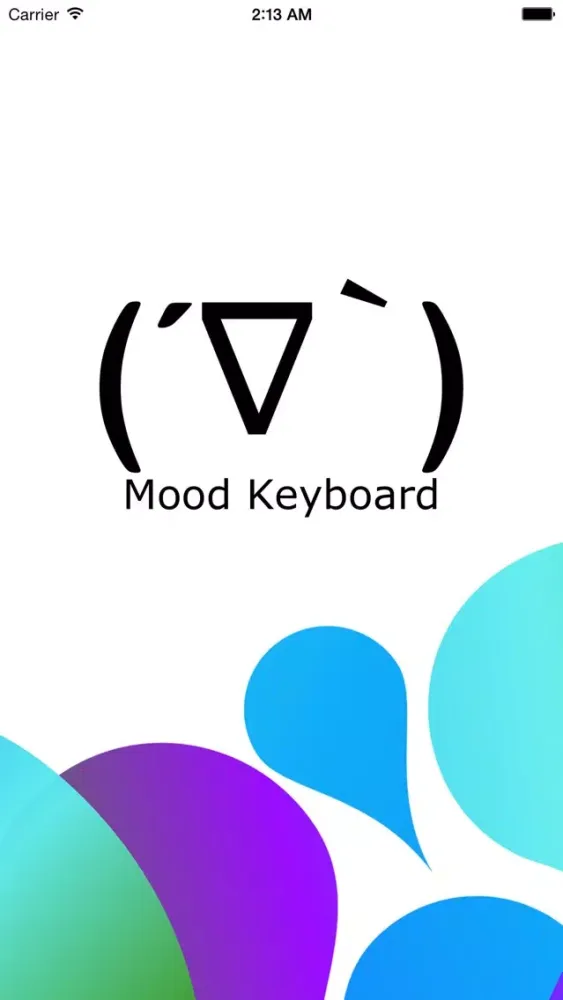 Ảnh chụp màn hình của Mood Keyboard