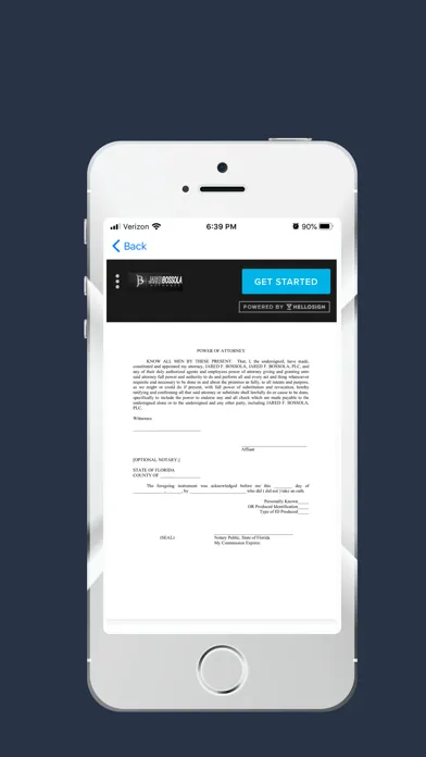 ภาพหน้าจอของ Attorney Portal